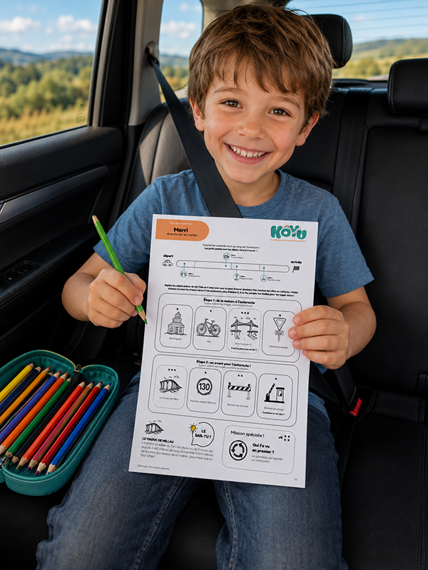 Enfant jouant à Koyu